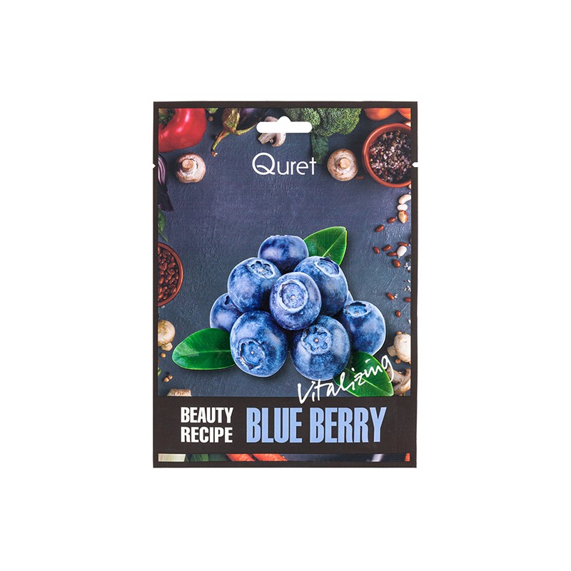Quret Beauty Recipe Mask - Blue berry[Vitalizing]